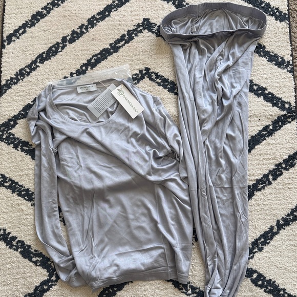 Silk Long Underwear loungewear, pajamas or base layer - Picture 5 of 6